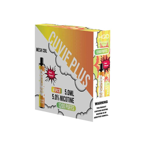 HQD Cuvie Plus 1200 Puffs Brick apple cinna milk