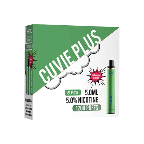 HQD Cuvie Plus 1200 Puffs Brick bubblewater