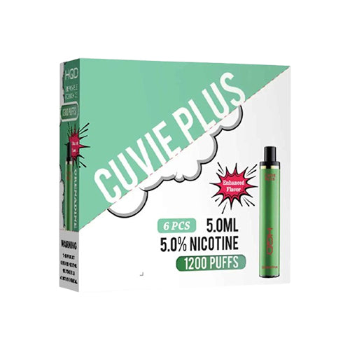 HQD Cuvie Plus 1200 Puffs Brick grenadine