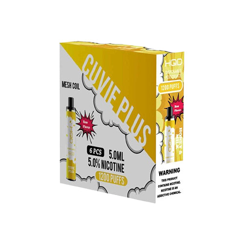 HQD Cuvie Plus 1200 Puffs Brick honey milk