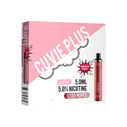 HQD Cuvie Plus 1200 Puffs Brick strawberry dragon fruit