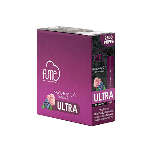 Fume Ultra Brick of 10 Pcs blueberry cc