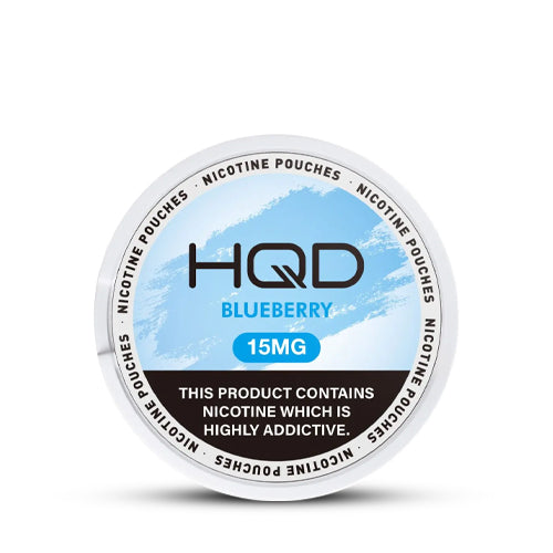 HQD Pouches 15mg blueberry nicotine pouch