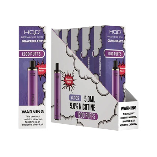 HQD Cuvie Plus 1200 Puffs Brick gracurrant