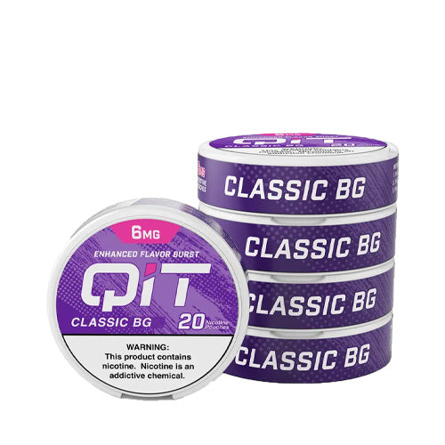 QIT pouch classic bubblegum 6 mg