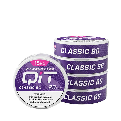 QIT pouch classic bubble gum 15 mg