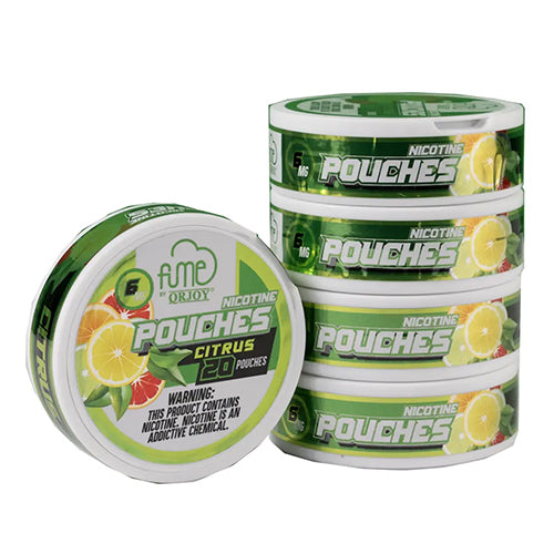 Fume Pouches 6mg citrus