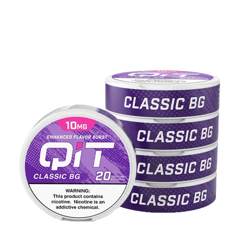 QIT pouch classic bubblegum 10 mg