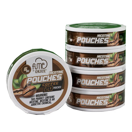 Fume Pouches 6mg coffee  