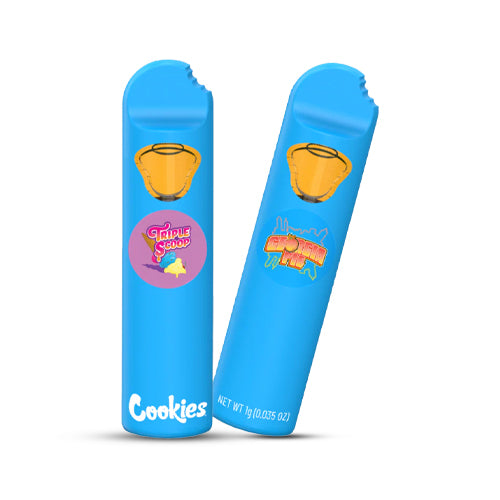 Cookies Dual Chamber Live Resin Vape - 1 Gram triple scoop georgia pie