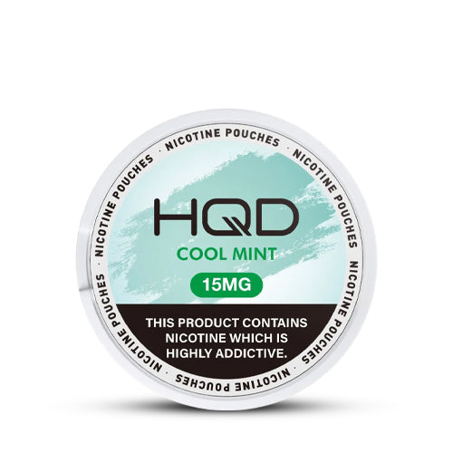 HQD Pouches 15mg cool mint nicotine pouch