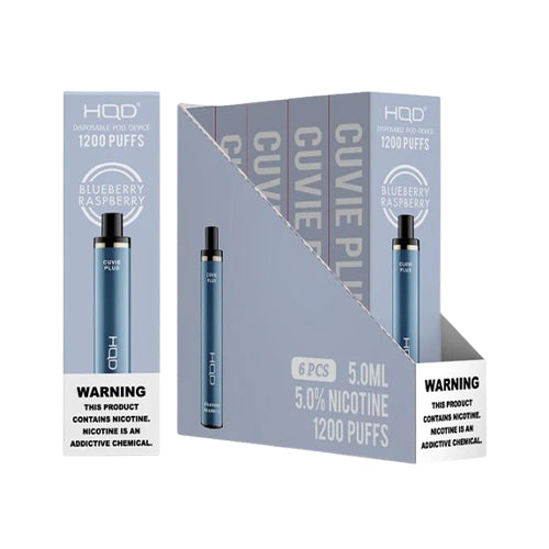 HQD Cuvie Plus 1200 Puffs Brick blueberry raspberry