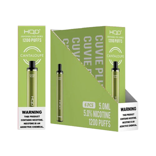 HQD Cuvie Plus 1200 Puffs Brick cantaloupe