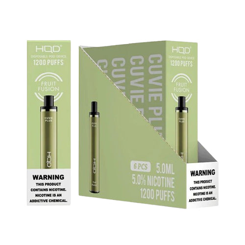 HQD Cuvie Plus 1200 Puffs Brick fruit fusion