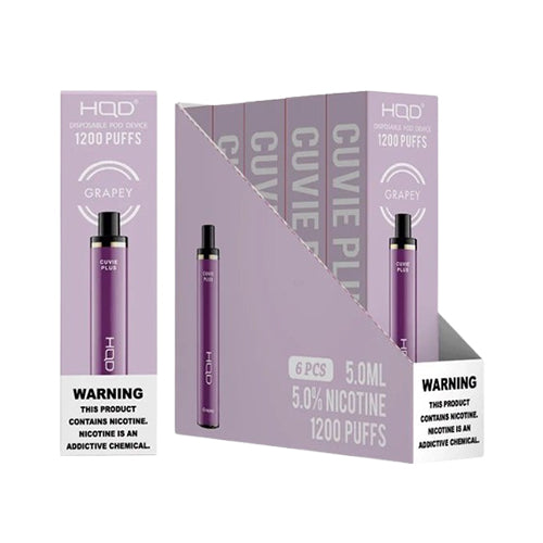 HQD Cuvie Plus 1200 Puffs Brick grapey