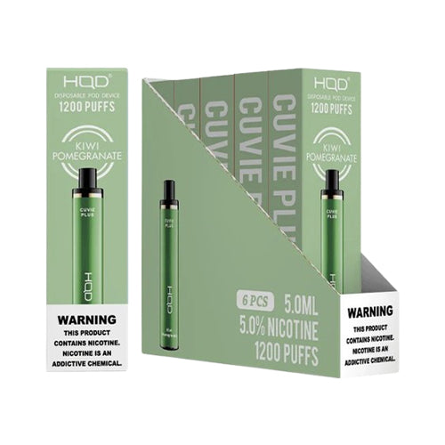 HQD Cuvie Plus 1200 Puffs Brick kiwi pomegranate