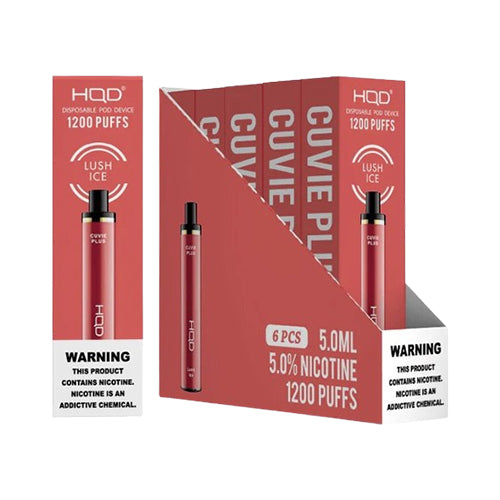 HQD Cuvie Plus 1200 Puffs Brick lush ice