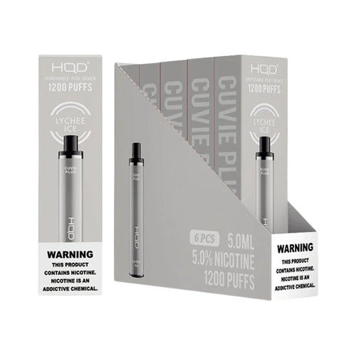 HQD Cuvie Plus 1200 Puffs Brick lychee ice