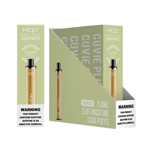 HQD Cuvie Plus 1200 Puffs Brick miami vice