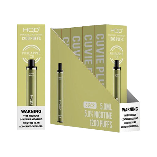 HQD Cuvie Plus 1200 Puffs Brick pineapple ice