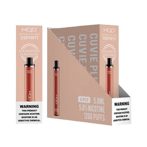 HQD Cuvie Plus 1200 Puffs Brick strawberry lemonade