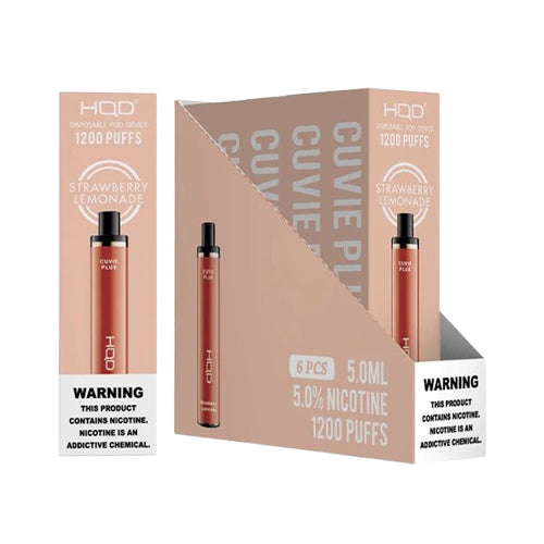 HQD Cuvie Plus 1200 Puffs Brick strawberry lemonade