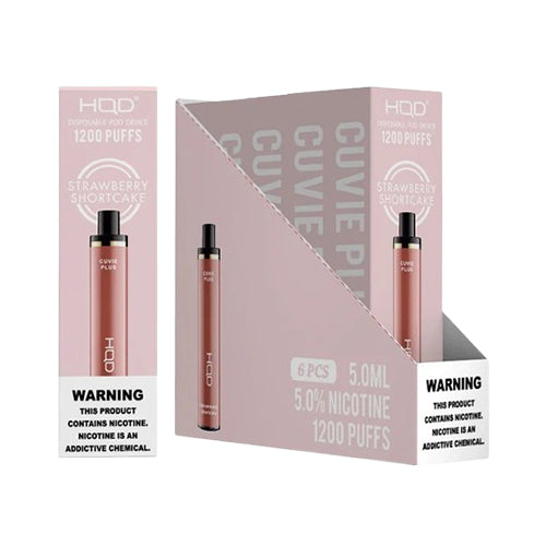 HQD Cuvie Plus 1200 Puffs Brick strawberry shortcake