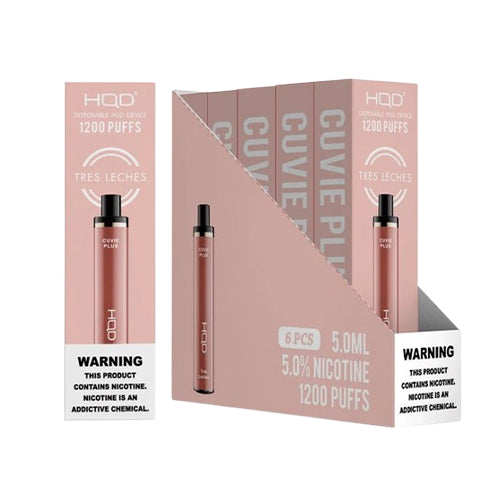 HQD Cuvie Plus 1200 Puffs Brick tres leches