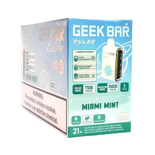 Geek Bar Pulse Brick of 5 Pcs My Store