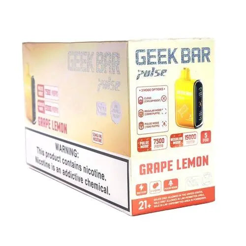 Geek Bar Pulse Brick of 5 Pcs My Store