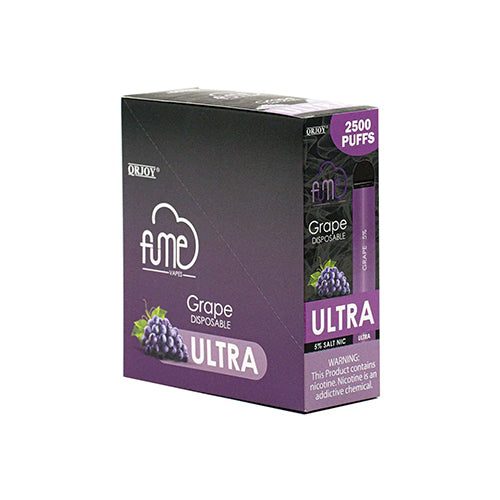 Fume Ultra Brick of 10 Pcs grape