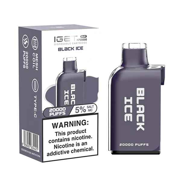 IGET Disposable Cartridge 20000 Puffs Black Ice