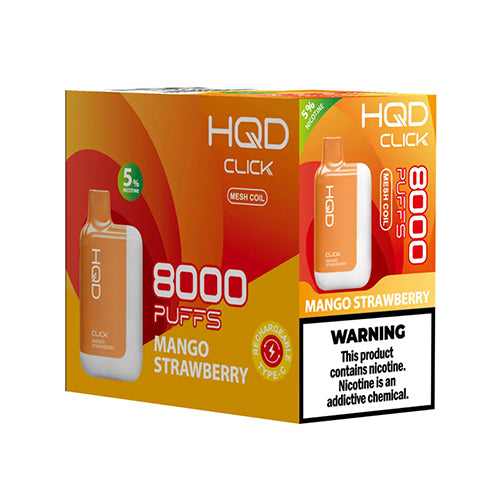 HQD Click Brick of 5 Pcs mango strawberry