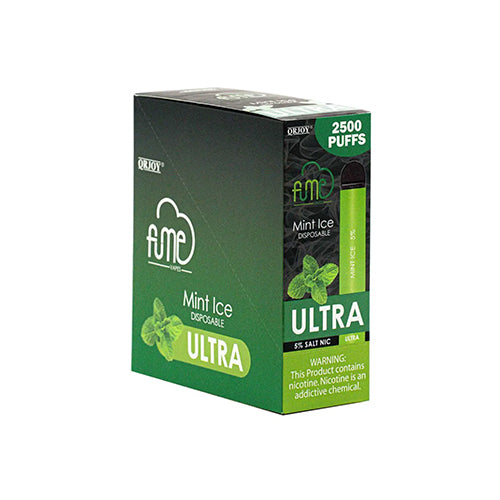 Fume Ultra Brick of 10 Pcs mint ice