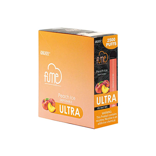 Fume Ultra Brick of 10 Pcs peach ice