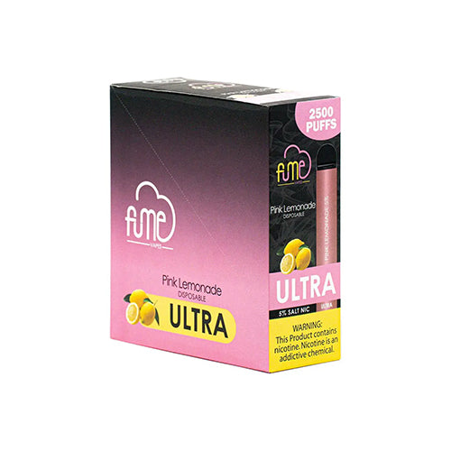 Fume Ultra Brick of 10 Pcs pink lemonade