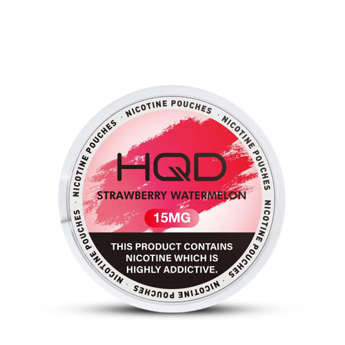 HQD Pouches 15mg strawberry watermelon nicotine pouch