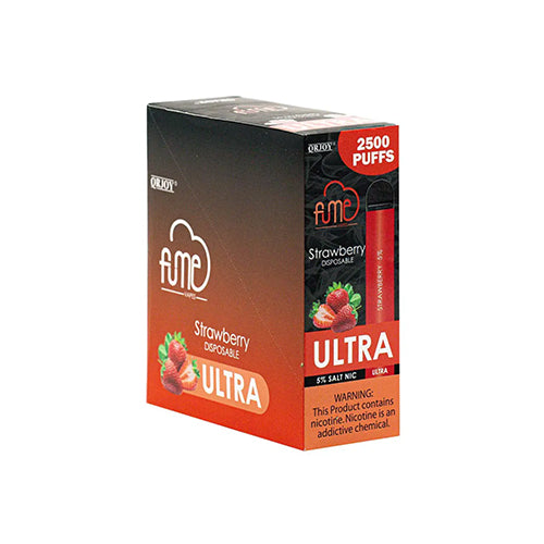 Fume Ultra Brick of 10 Pcs strawberry