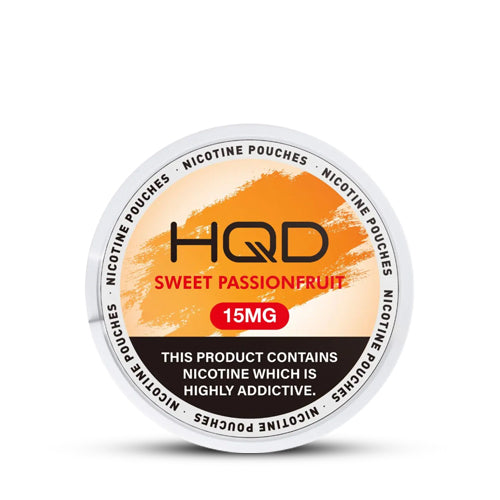 HQD Pouches 15mg sweet passion fruit nicotine pouch