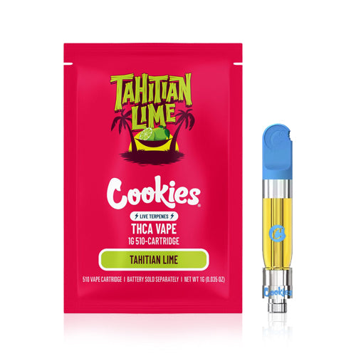 Cookies THC A Carts 1 Gram tahitian lime