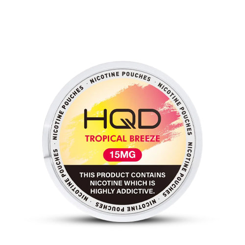 HQD Pouches 15mg tropical breeze nicotine pouch