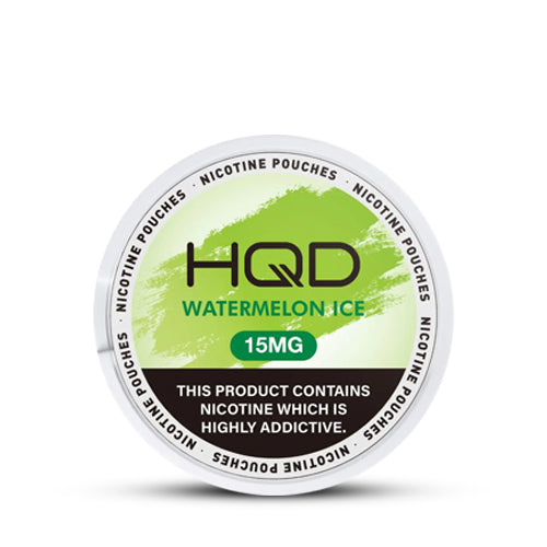 HQD Pouches 15mg watermelon ice nicotine pouch