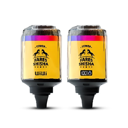 Wiwi Fares Shisha 100k puffs disposable Hookah vape lemon mint