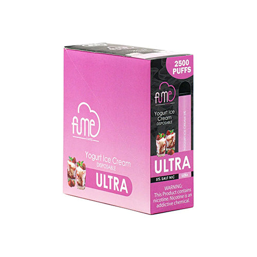 Fume Ultra Brick of 10 Pcs yogurt ice cream