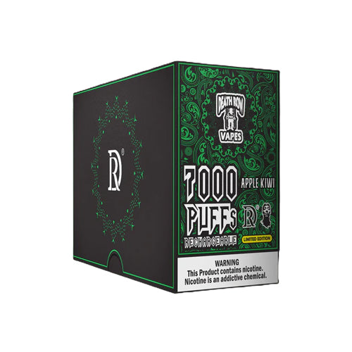 Death Row Vapes 7000 puffs Brick apple kiwi