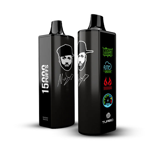 fume x nicky jam 15000 puffs black ice disposable vape