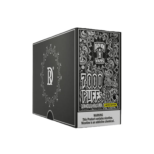 Death Row Vapes 7000 puffs Brick black ice