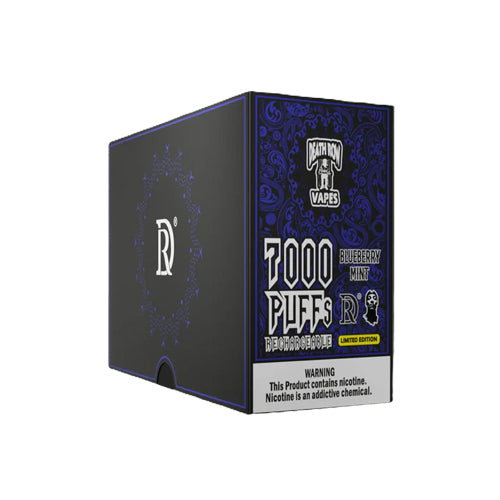 Death Row Vapes 7000 puffs Brick blueberry mint