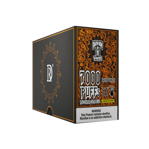 Death Row Vapes 7000 puffs Brick fruit punch 