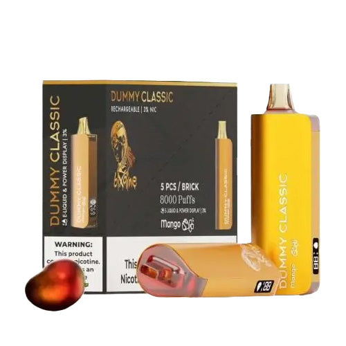 Dummy Classic Brick 8k Puffs Mango